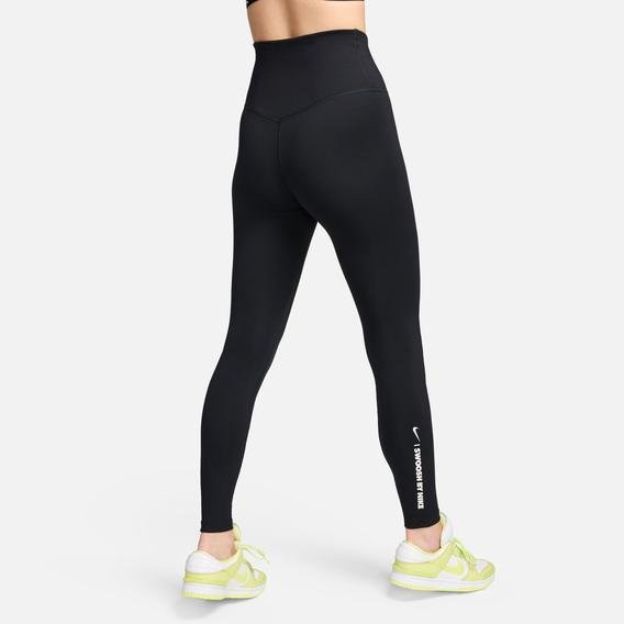 Nike One High-Waisted Full-Length Leggings Kadın Siyah Antrenman Taytı