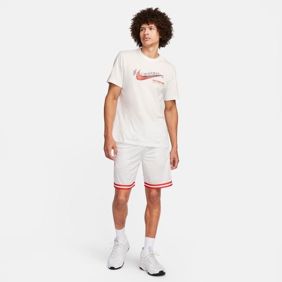 Nike Dri-Fit Dna Erkek Beyaz Basketbol Şortu
