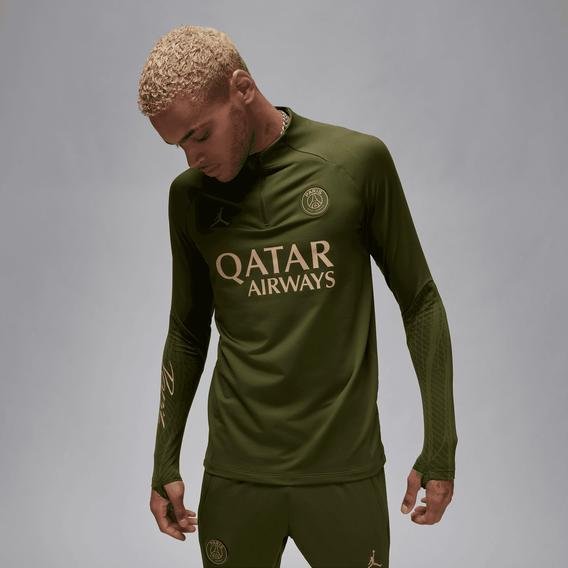 Nike Paris Saint Germain Erkek Yeşil Futbol Eşofman Üstü