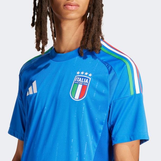 adidas İtalya Milli Takım Erkek Mavi Futbol Forması