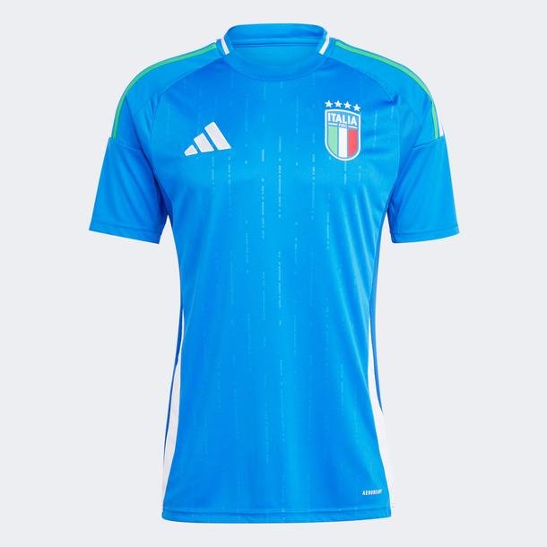 adidas İtalya Milli Takım Erkek Mavi Futbol Forması
