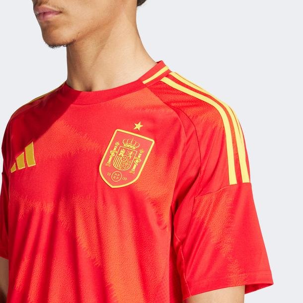 adidas İspanya Milli Takım Erkek Kırmızı Futbol Forması