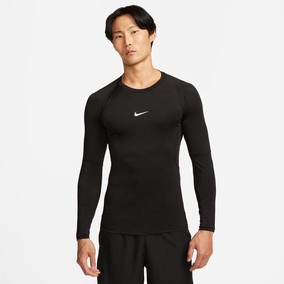 Nike Pro Dri Fit Tight Top Erkek Siyah Antrenman T-Shirt