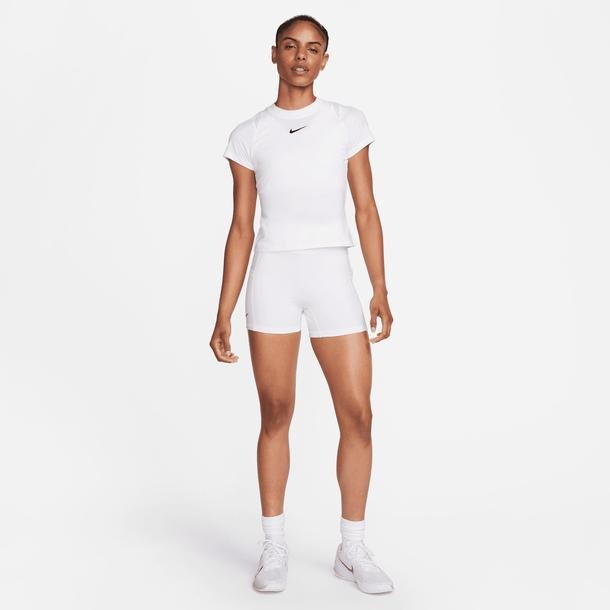 Nike Court Advantage Dri-Fit Kadın Beyaz Günlük T-Shirt