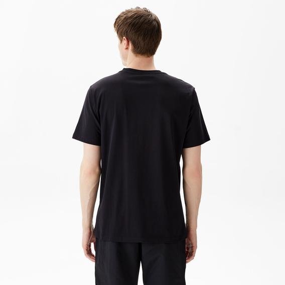 Reebok Identity Stacked Erkek Siyah Günlük T-Shirt