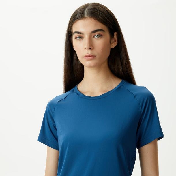 Energetics Kadın Mavi Antrenman T-shirt