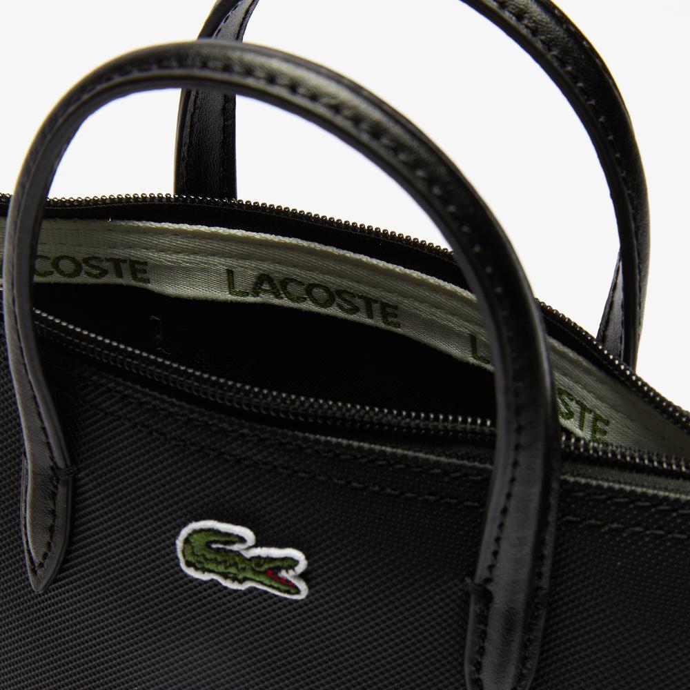 Lacoste L.12.12 Kadın Siyah Omuz Çantası