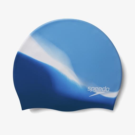 Speedo Multi Colour Unisex Mavi Yüzücü Bonesi
