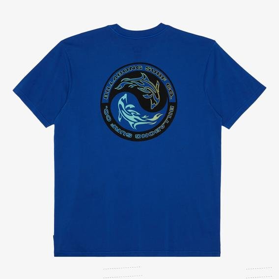 Billabong Connection Erkek Mavi Günlük T-Shirt