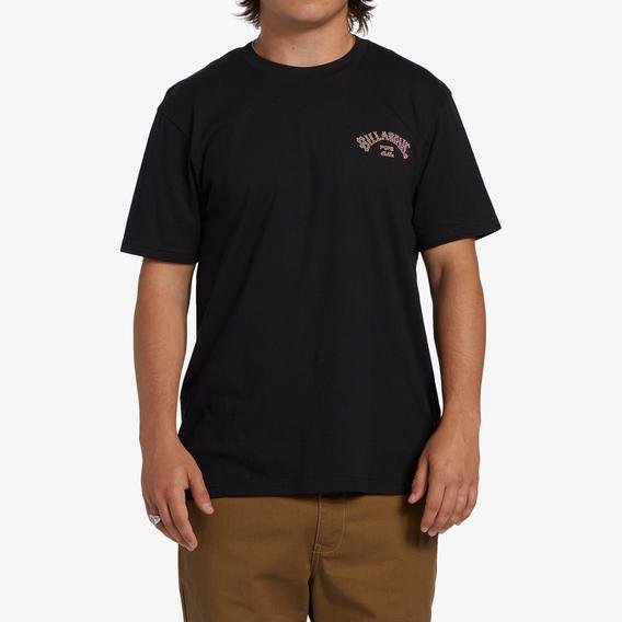 Billabong Arch Fill Erkek Siyah Günlük T-Shirt