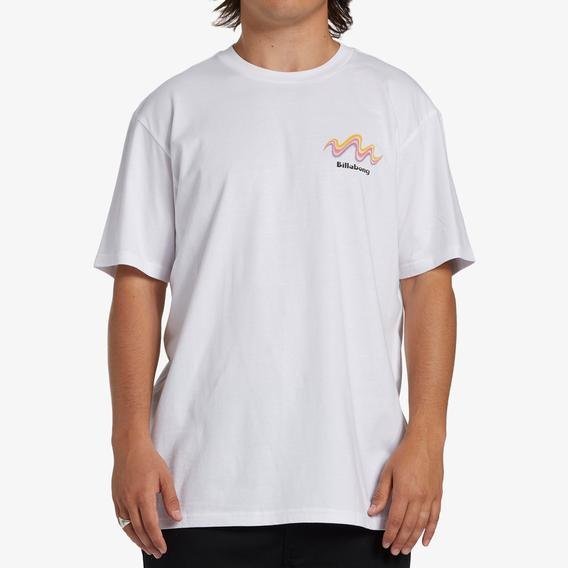 Billabong Segment Erkek Beyaz Günlük T-Shirt