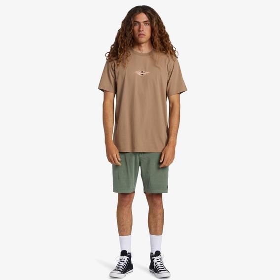 Billabong Tall Tale Erkek Kahverengi Günlük T-Shirt