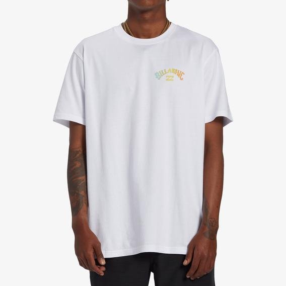 Billabong Arch Fill Erkek Beyaz Günlük T-Shirt