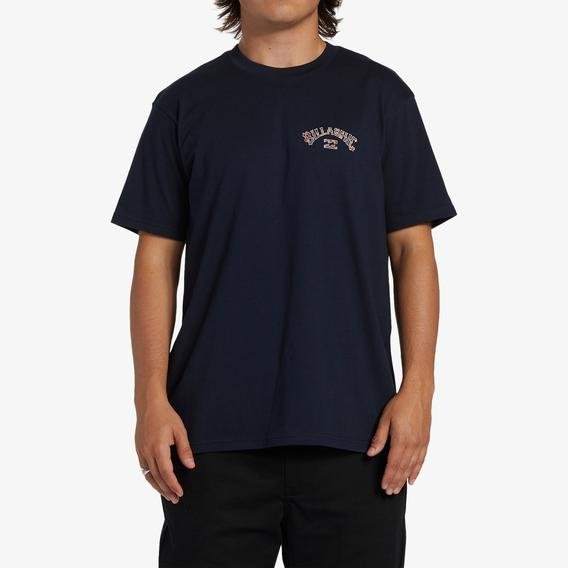 Billabong Arch Fill Erkek Lacivert Günlük T-Shirt