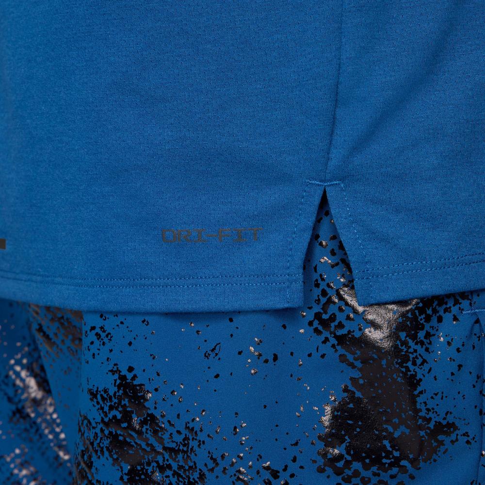 Nike 365 Run Dri-Fit Erkek Mavi Günlük T-Shirt