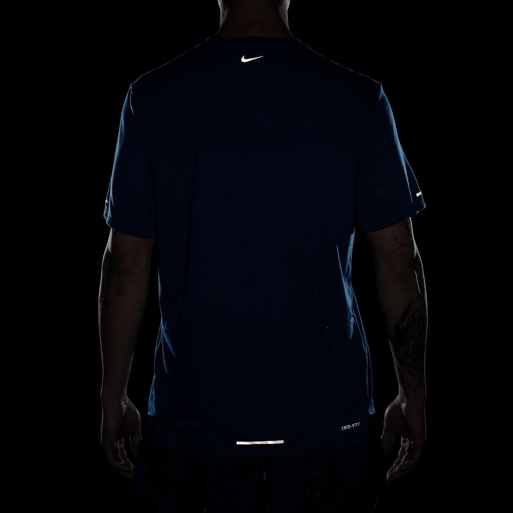 Nike 365 Run Dri-Fit Erkek Mavi Günlük T-Shirt