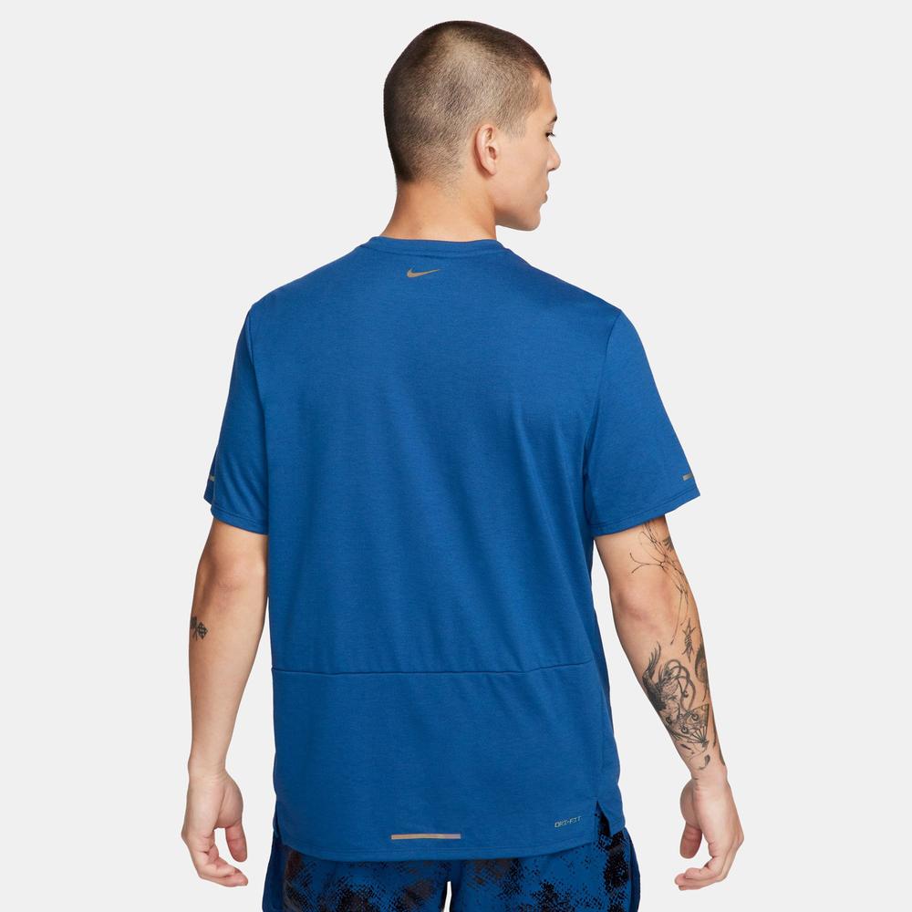 Nike 365 Run Dri-Fit Erkek Mavi Günlük T-Shirt