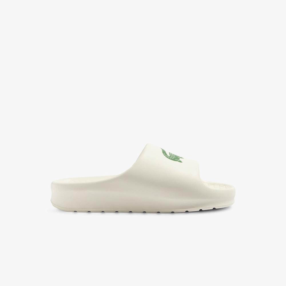 Lacoste Croco 2.0 Evo Erkek Beyaz Terlik