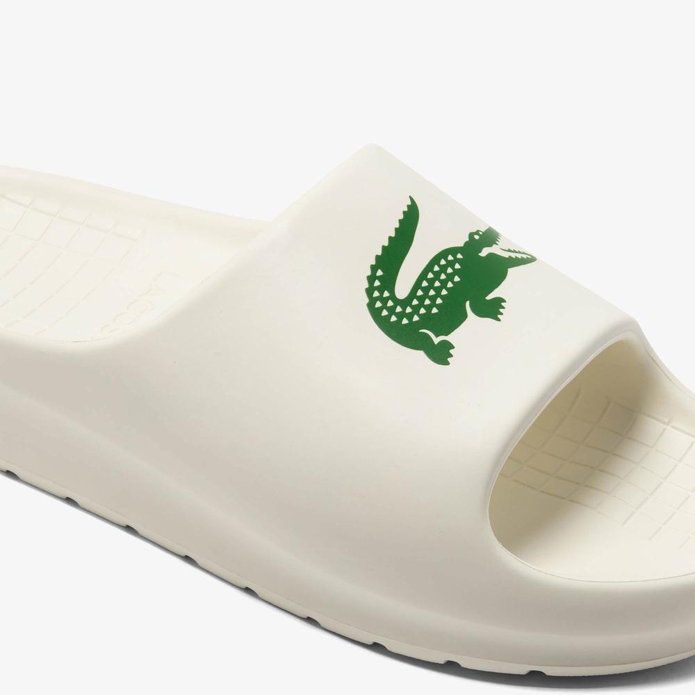 Lacoste Croco 2.0 Evo Erkek Beyaz Terlik