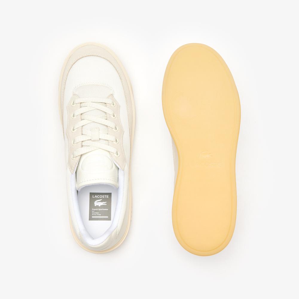 Lacoste SPORT G80 Club Erkek Bej Sneaker