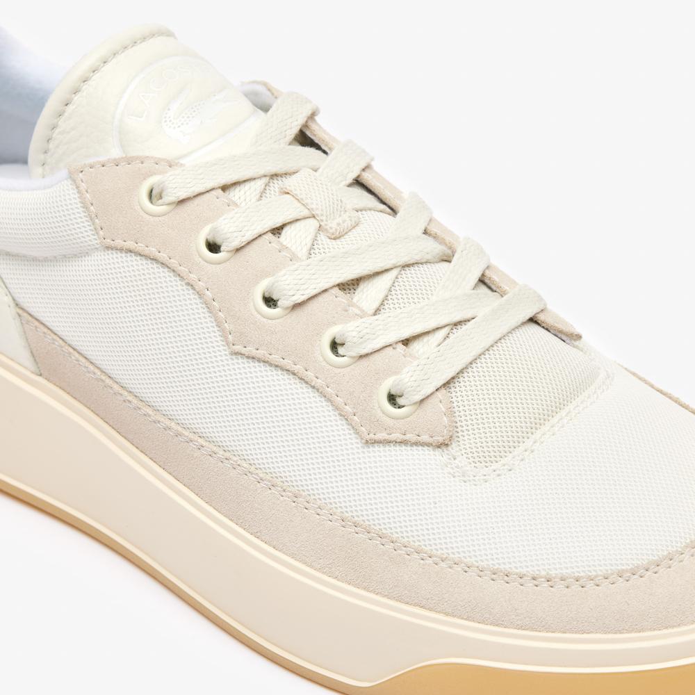 Lacoste SPORT G80 Club Erkek Bej Sneaker