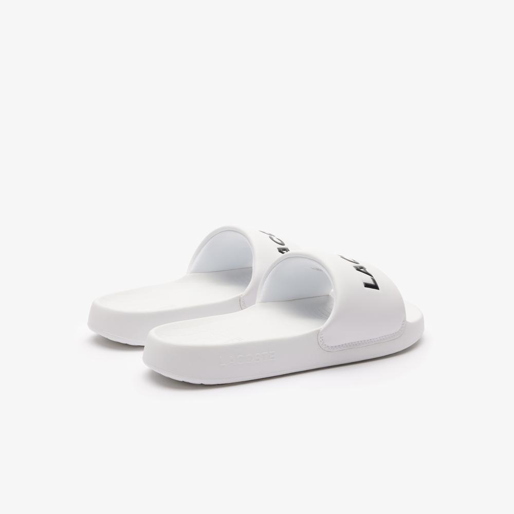 Lacoste Croco 1.0 Erkek Beyaz Terlik