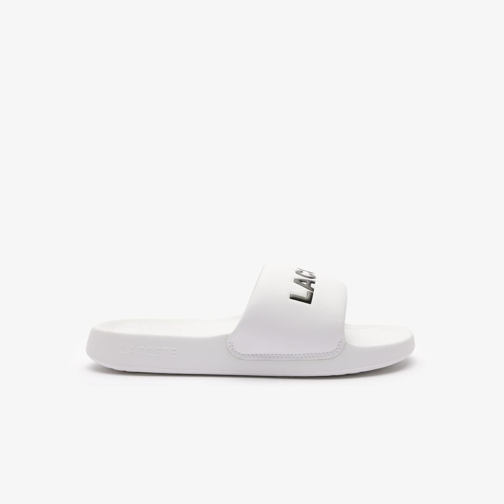 Lacoste Croco 1.0 Erkek Beyaz Terlik