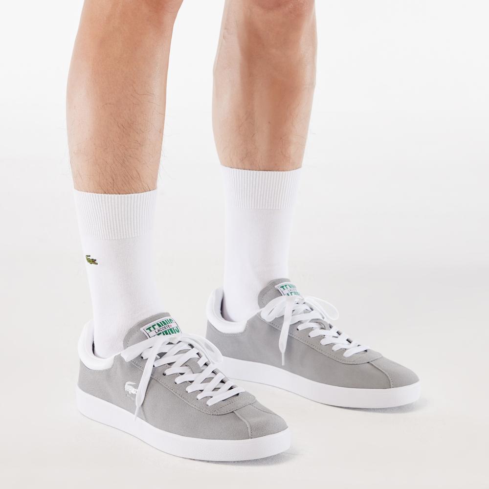 Lacoste Baseshot Erkek Gri Sneaker