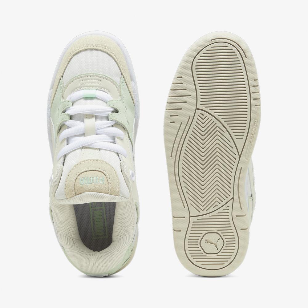 Puma-180 Unisex Krem Rengi Spor Ayakkabı