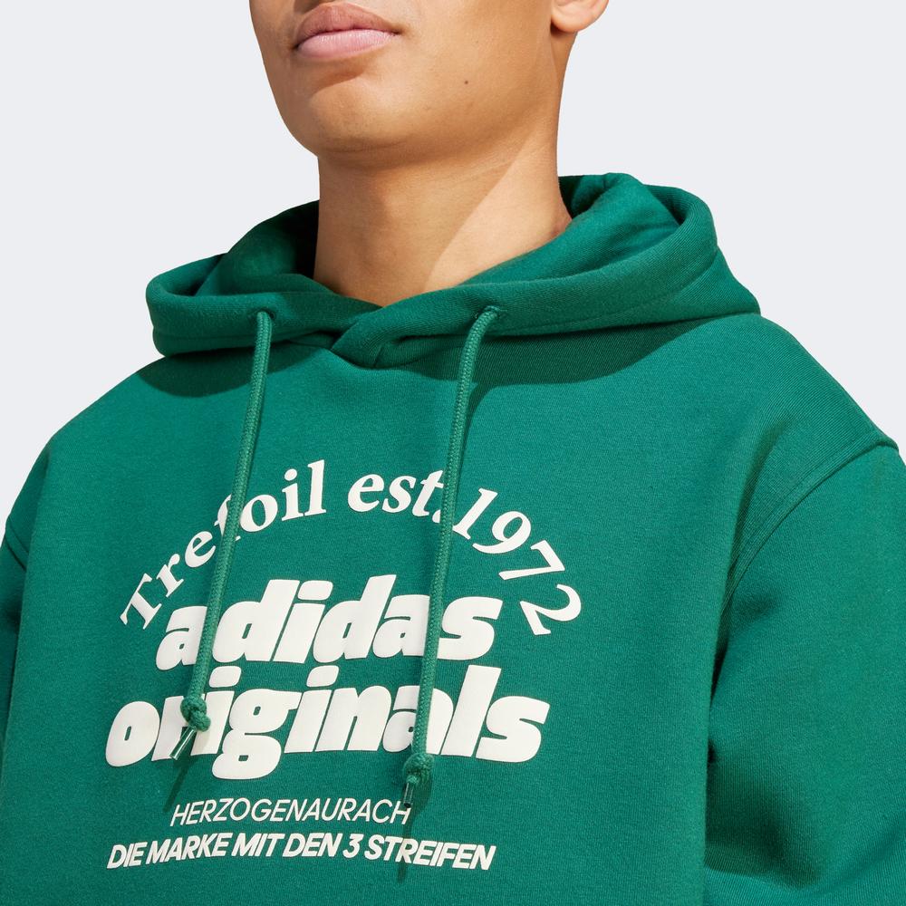 adidas GRF  Erkek Yeşil Sweatshirt