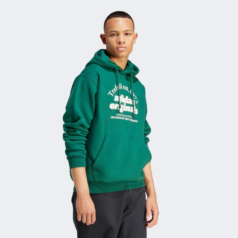 adidas GRF  Erkek Yeşil Sweatshirt