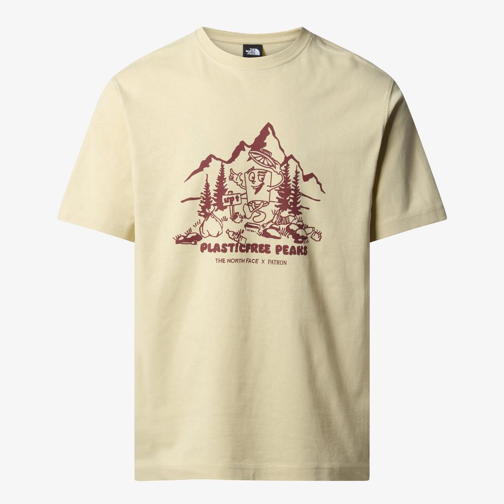 The North Face Nature Tee Erkek Krem T-Shirt