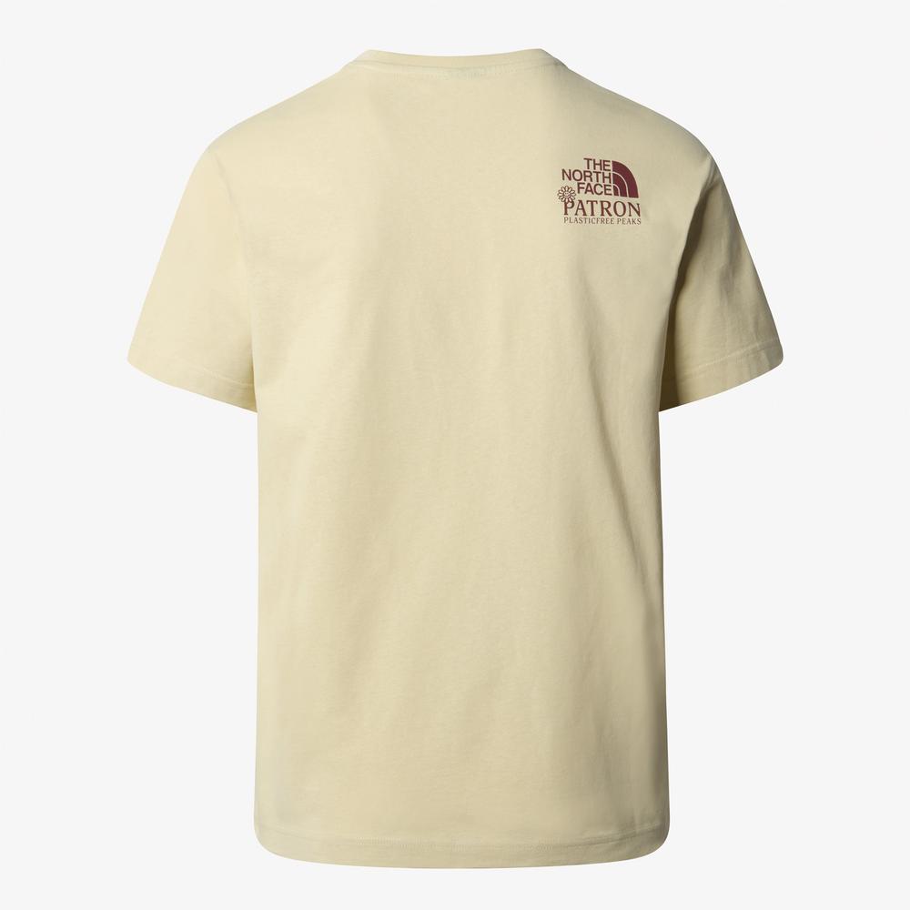 The North Face Nature Tee Erkek Krem T-Shirt