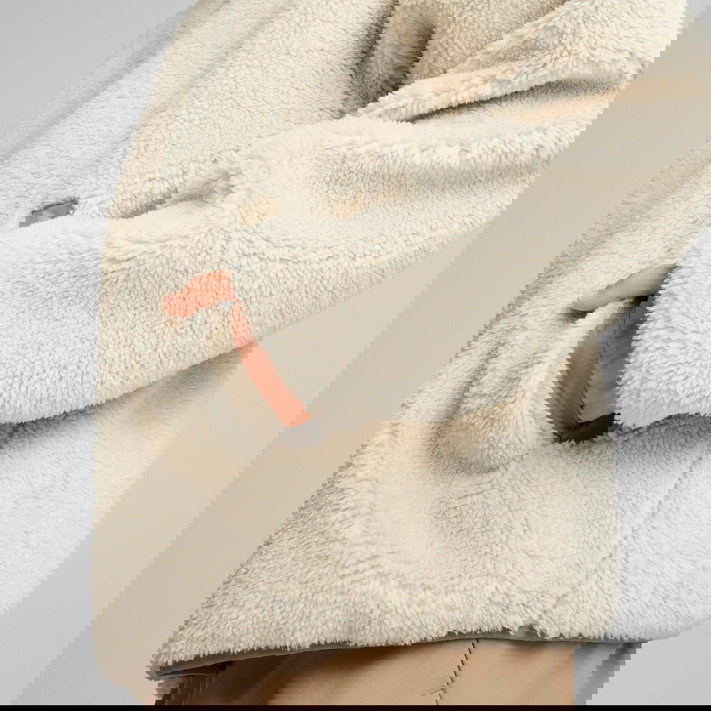 Puma Reversible Sherpa Erkek Beyaz Ceket