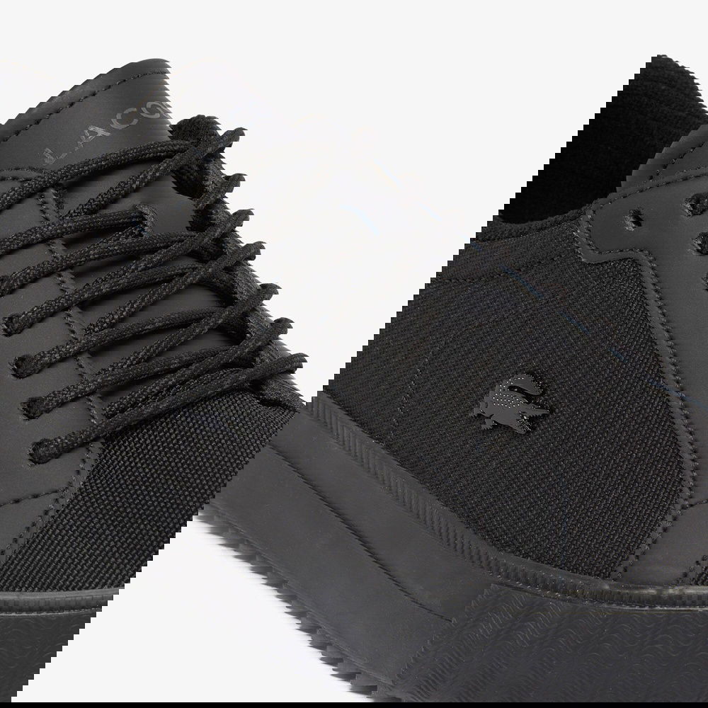 Lacoste Powercourt Winter Kadın Siyah/Siyah Sneaker