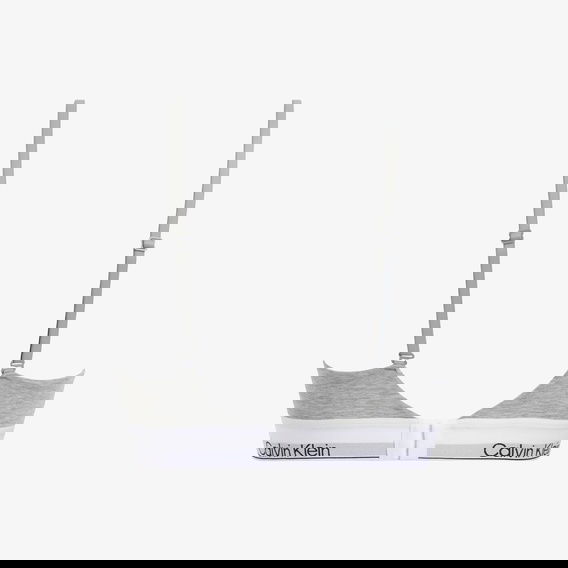 Calvin Klein Lightly Lined Triangle Kadın Gri Bra