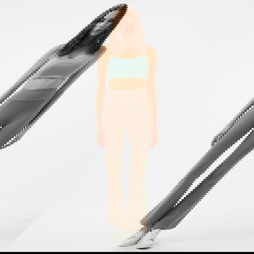 Calvin Klein Medium Support Kadın Yeşil Bra