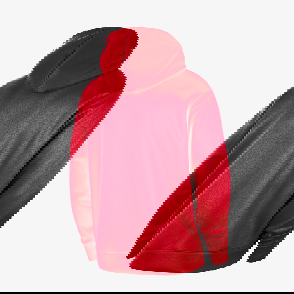 Nike Chicago Bulls Spotlight Erkek Kırmızı Hoodie