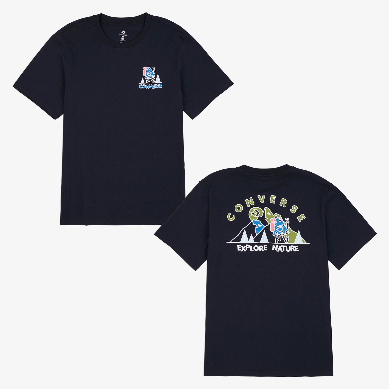 Converse Classic Erkek Beyaz T-Shirt