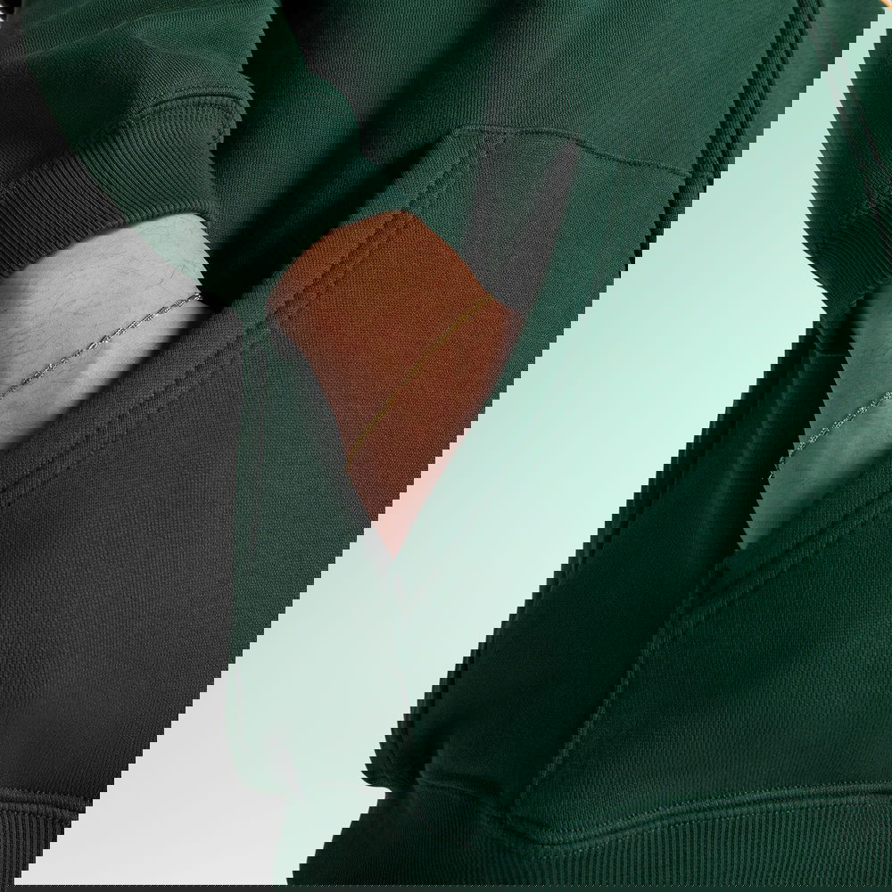 Converse Erkek Fermuarlı Yeşil Sweatshirt