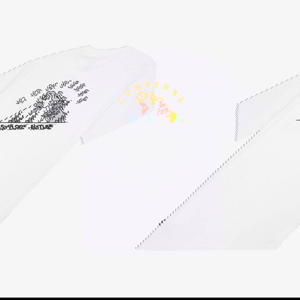 Converse Classic Erkek Beyaz T-Shirt