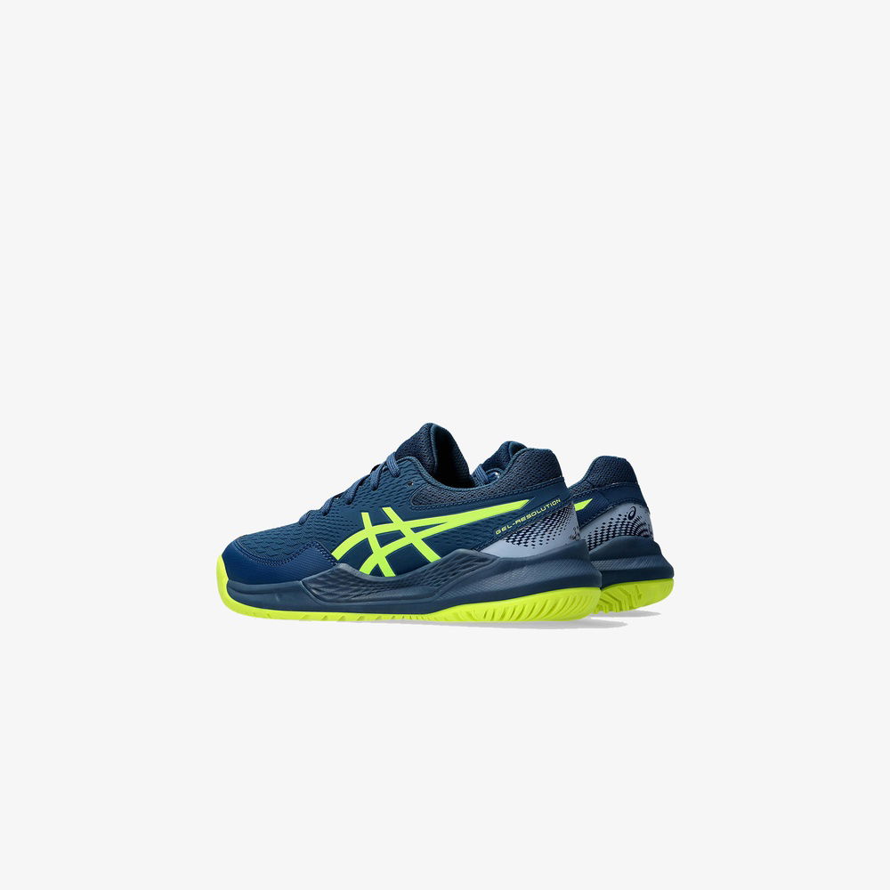 Asics Gel -Resolution 9 Çocuk Lacivert Tenis Ayakkabısı