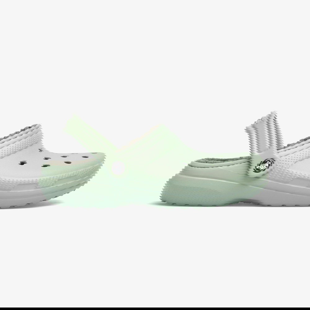 Crocs Classic Lined Clog Unisex Yeşil Terlik
