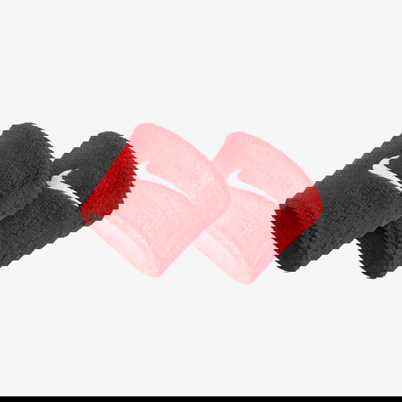 Nike Swoosh Wristbands 2li Unisex Kırmızı Bileklik