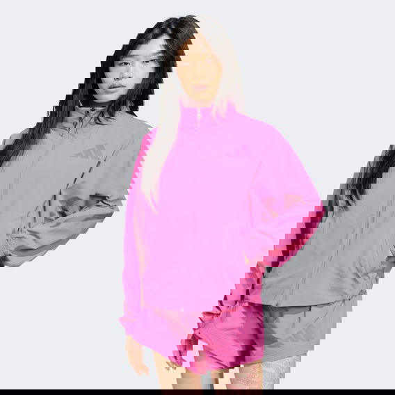adidas Z.N.E. Woven Tam Boy Kadın Pembe Eşofman Üstü
