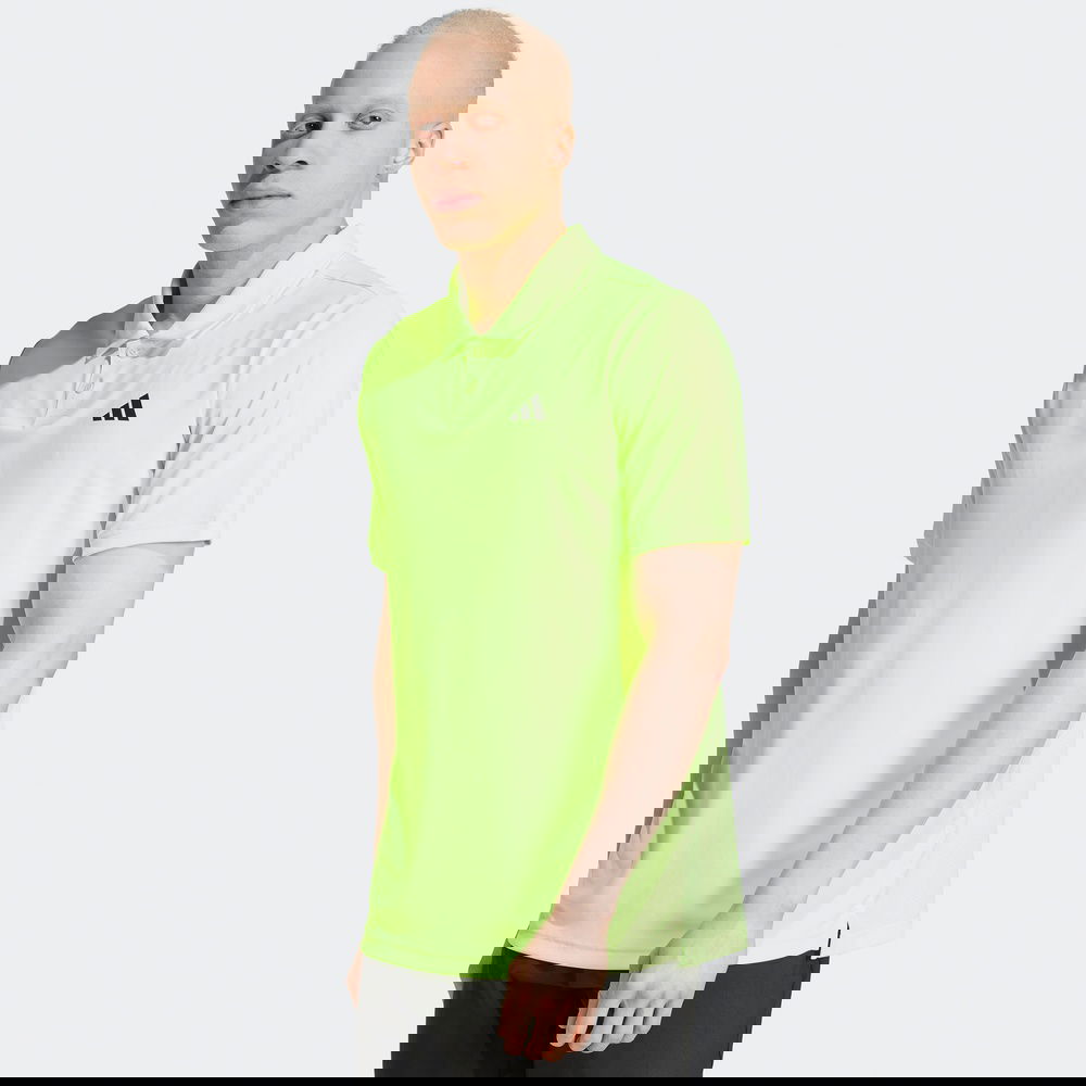 adidas Club Erkek Yeşil Tenis Polo
