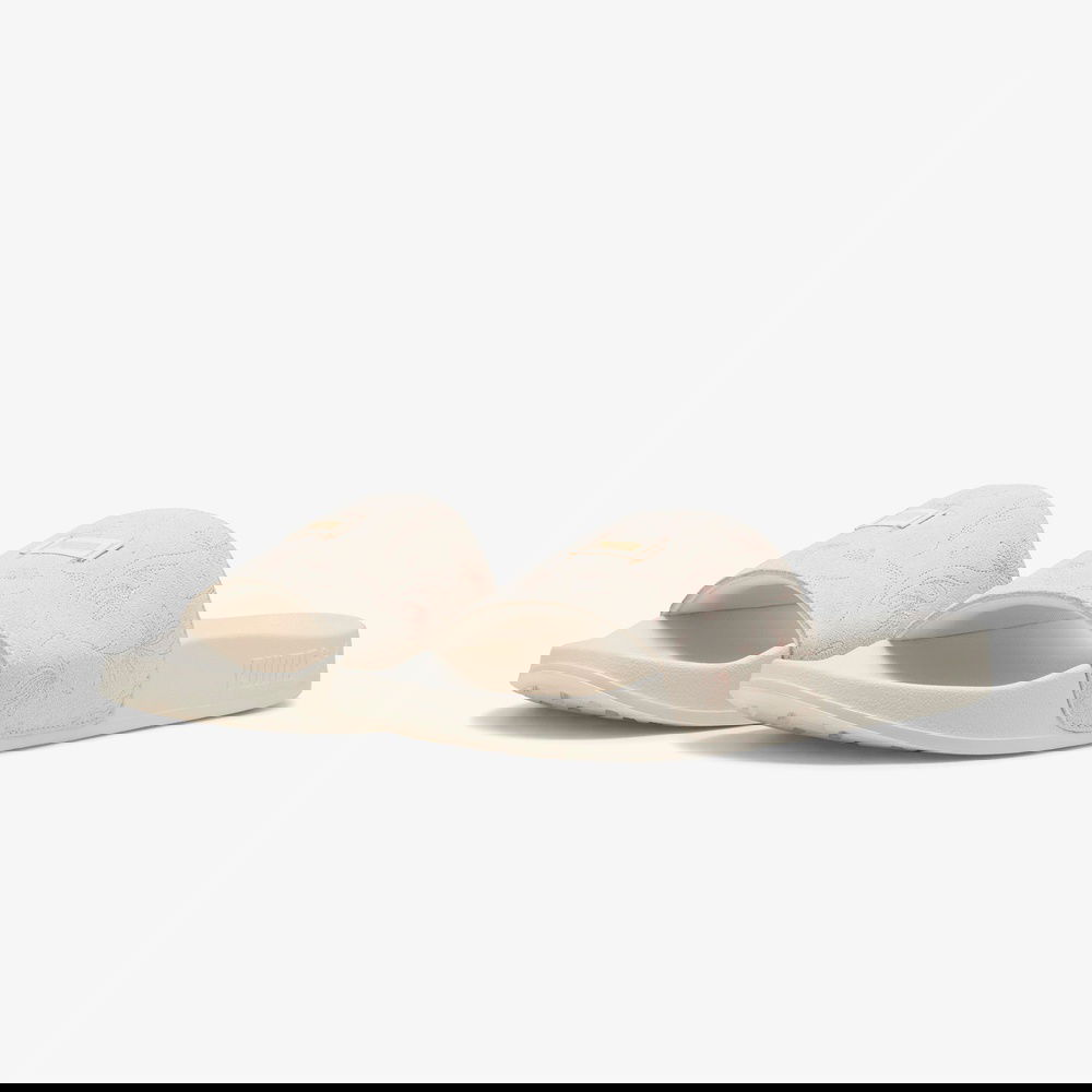 Puma Leadcat 2 0 Crafted Flowers Kadın Beyaz Terlik