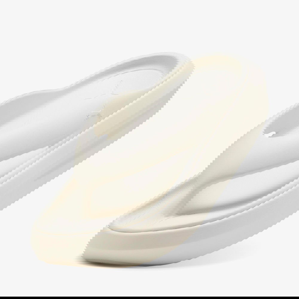 Puma Flatter Flip Kadın Krem Terlik