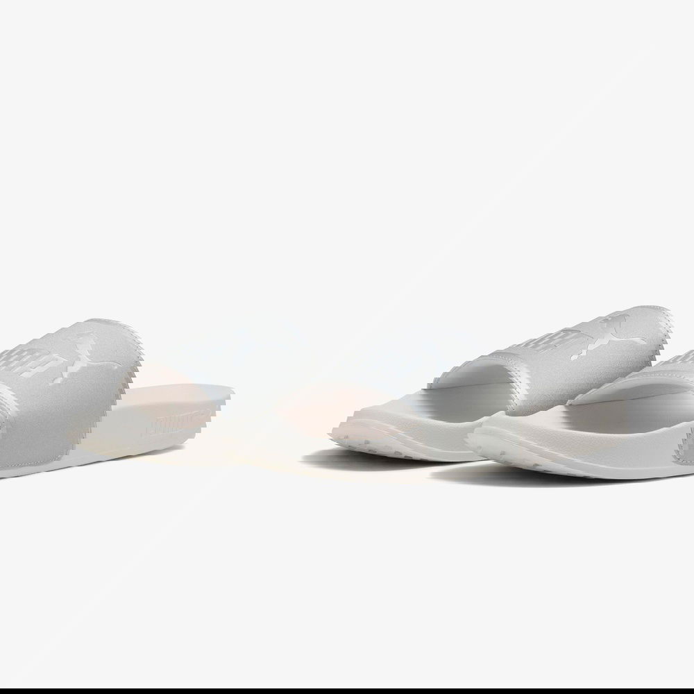 Puma Leadcat 2 0 Aqua Metallics Kadın Gri Terlik