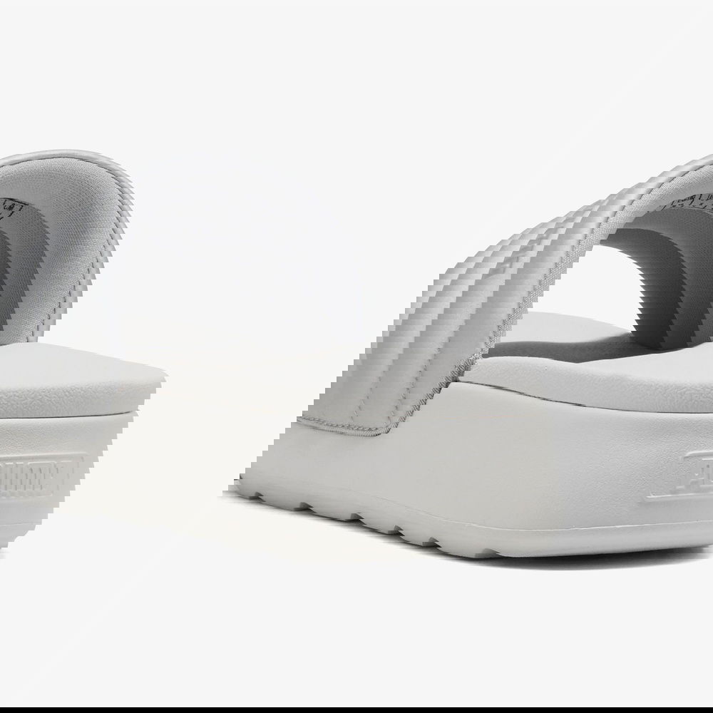 Puma Karmen Slide Puffy Aqua Kadın Gri Terlik